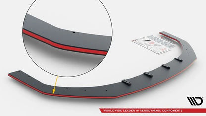 🔥ART.9274 SPLITTER ANTERIORE ADATTO PER STREET PRO PER VW GOLF R MK8🔥