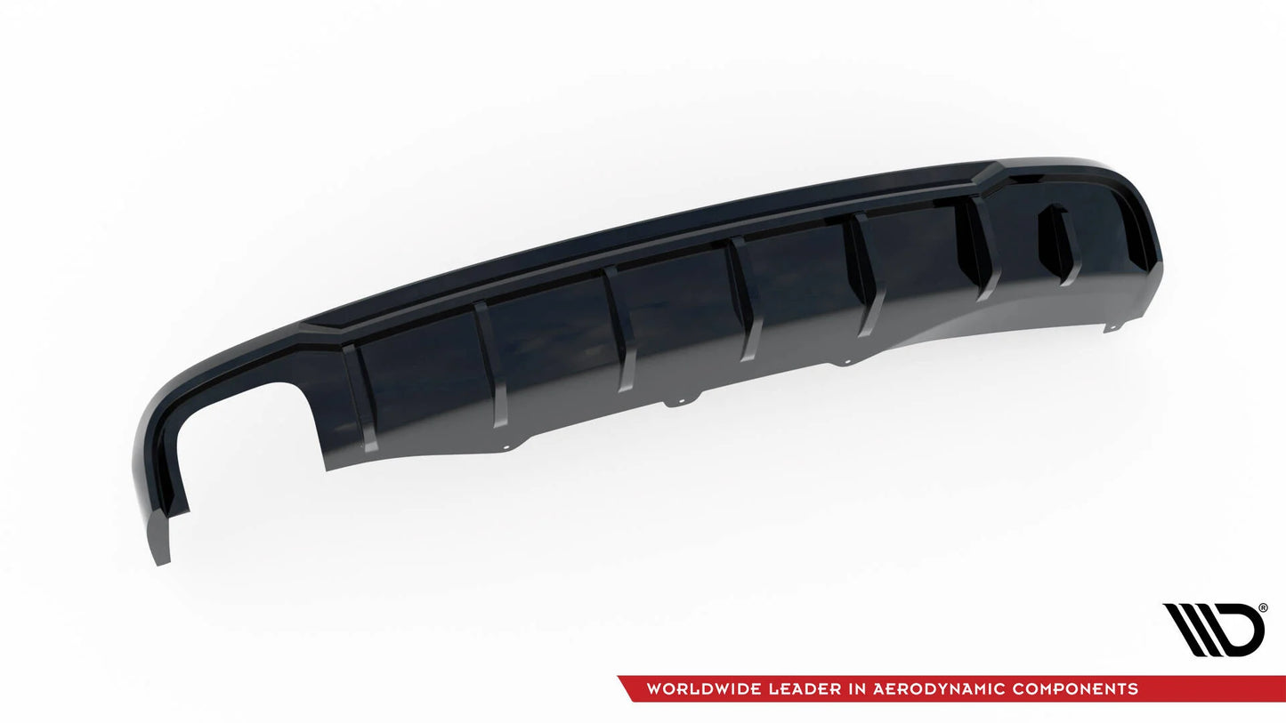 🔥ART.9363 SPLITTER POSTERIORE AUDI A4 B8 (DOPPIO SCARICO SU UN SOLO LATO)🔥