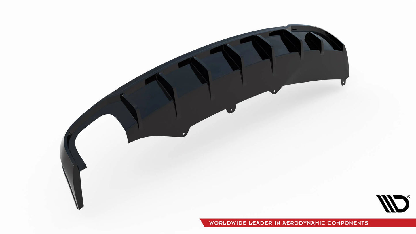 🔥ART.9363 SPLITTER POSTERIORE AUDI A4 B8 (DOPPIO SCARICO SU UN SOLO LATO)🔥