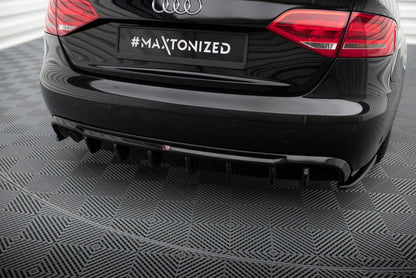 🔥ART.9363 SPLITTER POSTERIORE AUDI A4 B8 (DOPPIO SCARICO SU UN SOLO LATO)🔥
