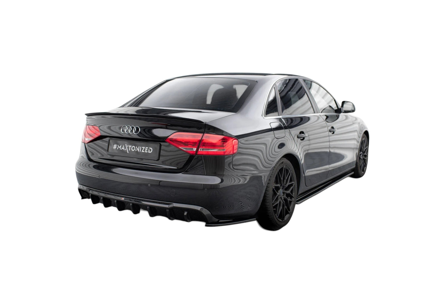 🔥ART.9363 SPLITTER POSTERIORE AUDI A4 B8 (DOPPIO SCARICO SU UN SOLO LATO)🔥