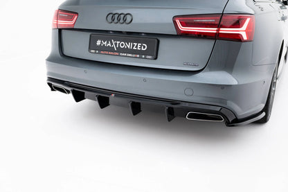 🔥ART.9361 SPLITTER POSTERIORE V.2 PER AUDI A6 / A6 C7 S-LINE / S6 C7 FACELIFT🔥