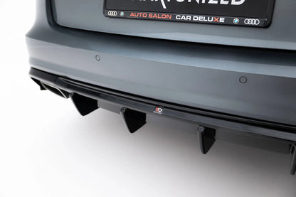 🔥ART.9361 SPLITTER POSTERIORE V.2 PER AUDI A6 / A6 C7 S-LINE / S6 C7 FACELIFT🔥