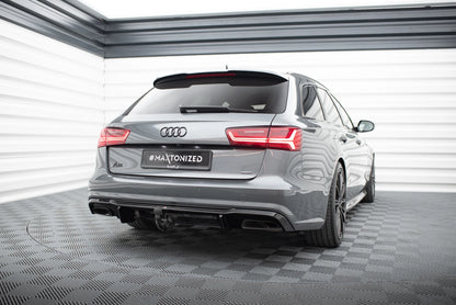 🔥ART.9361 SPLITTER POSTERIORE V.2 PER AUDI A6 / A6 C7 S-LINE / S6 C7 FACELIFT🔥
