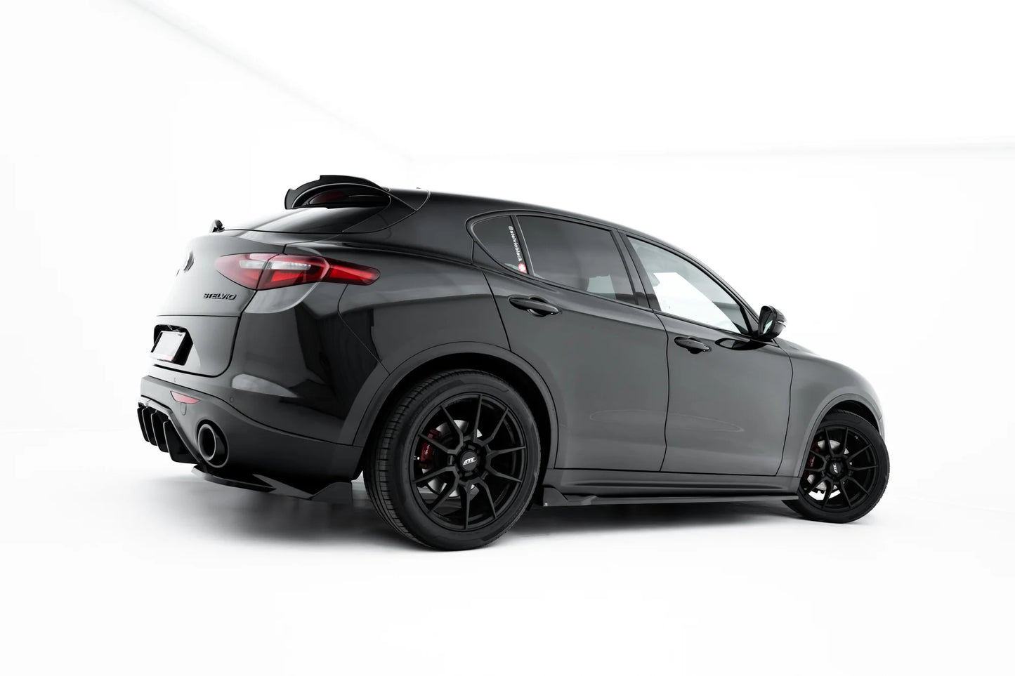 🔥ART.9209 MINIGONNE LATERALI CON DIFFUSORI V.2 PER ALFA ROMEO STELVIO Mk1🔥