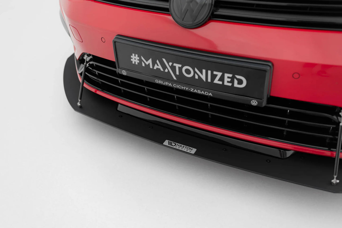 💫ART.9072 Splitter Anteriore da gara (Ibrido) per VW Golf 7 R / R-Line restyling💫
