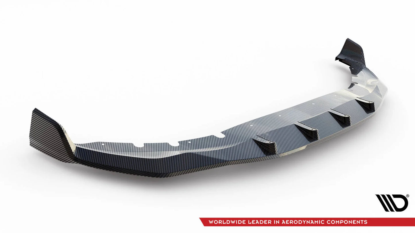 💫ART.9075 Splitter in Fibra di Carbonio + Splitter in ABS - BMW 7 M-Pack G11 Facelift💫