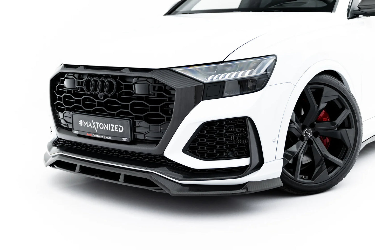 💫ART.9078 Prepreg Carbon Fiber Front Splitter Audi RSQ8 Mk1💫