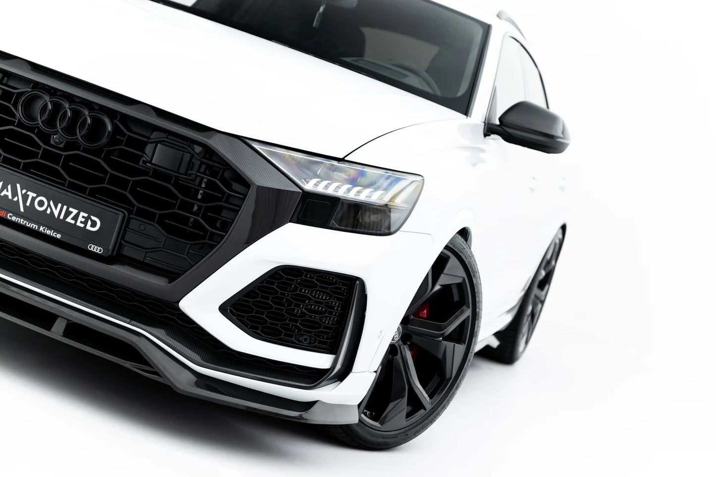 💫ART.9078 Prepreg Carbon Fiber Front Splitter Audi RSQ8 Mk1💫