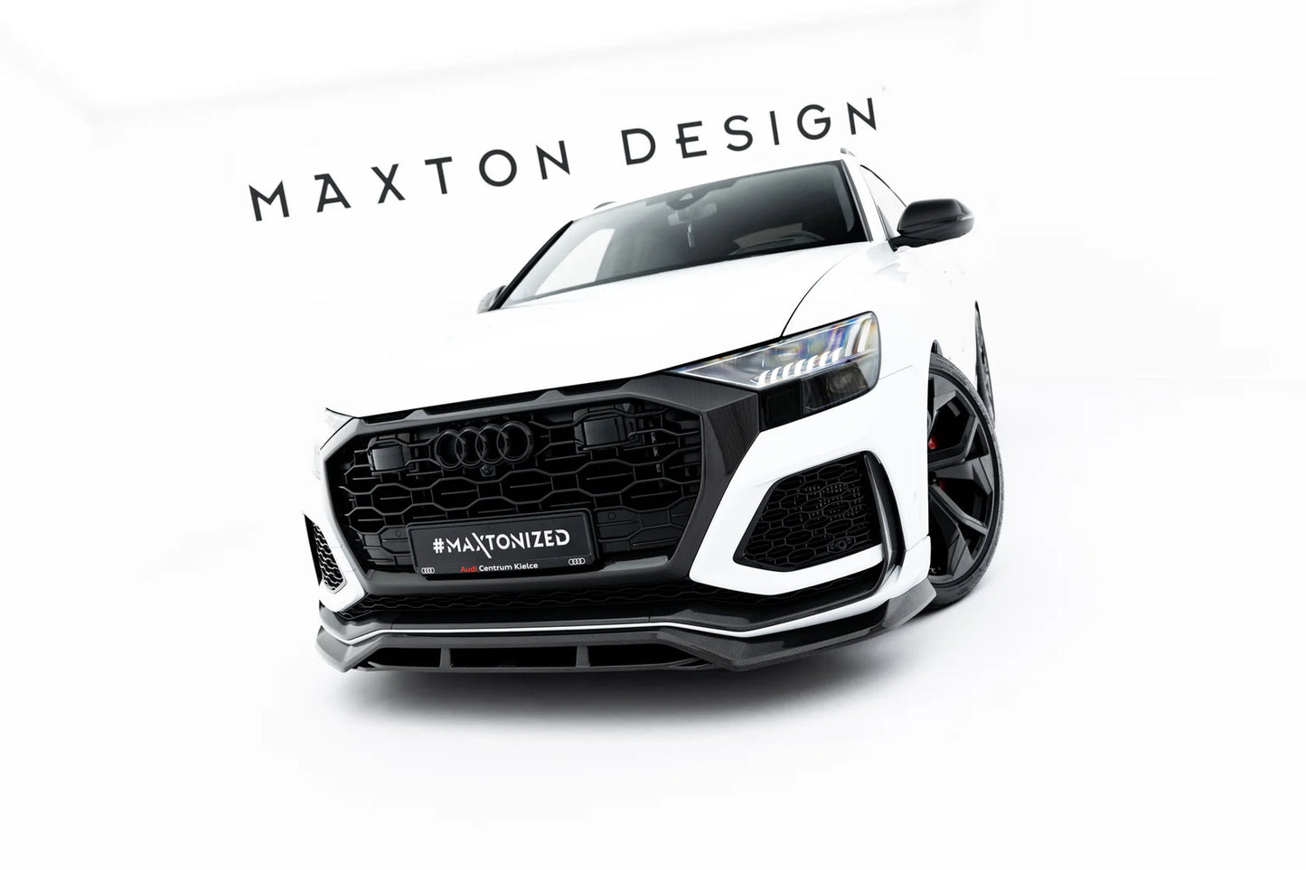 💫ART.9078 Prepreg Carbon Fiber Front Splitter Audi RSQ8 Mk1💫