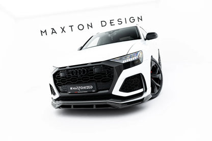 💫ART.9078 Prepreg Carbon Fiber Front Splitter Audi RSQ8 Mk1💫