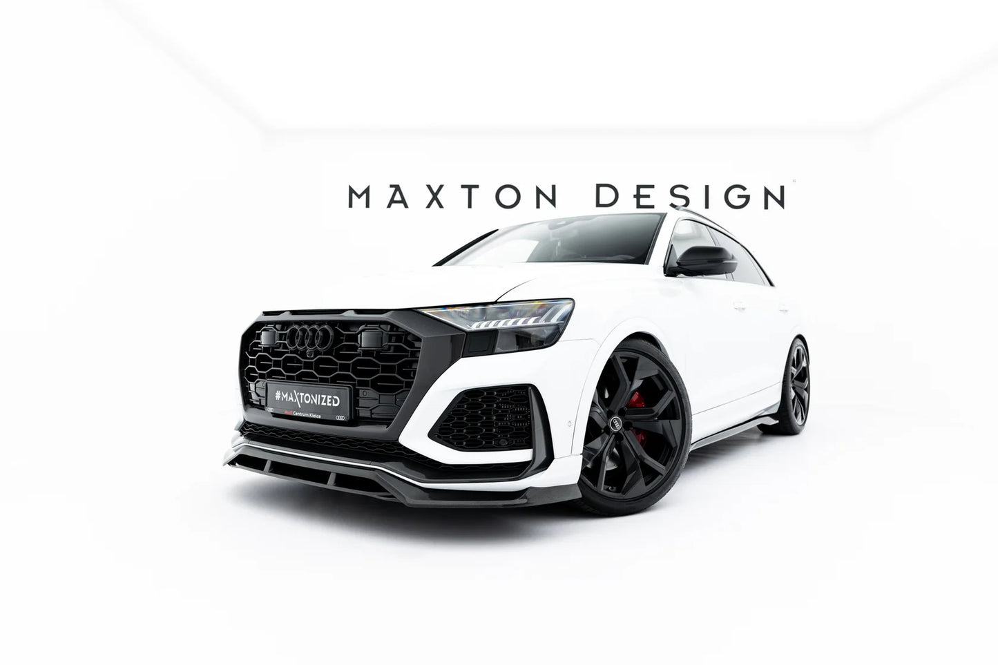 💫ART.9078 Prepreg Carbon Fiber Front Splitter Audi RSQ8 Mk1💫