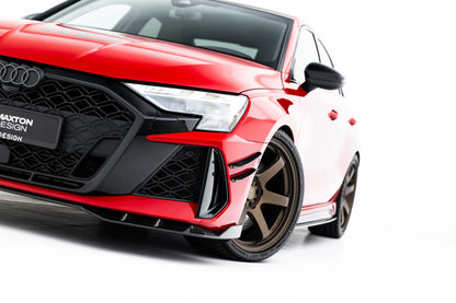 💫ART.9083 Splitter Anteriore in Fibra di Carbonio per Audi RS3 Berlina 8Y 💫