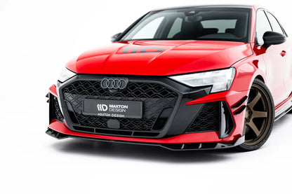 💫ART.9083 Splitter Anteriore in Fibra di Carbonio per Audi RS3 Berlina 8Y 💫