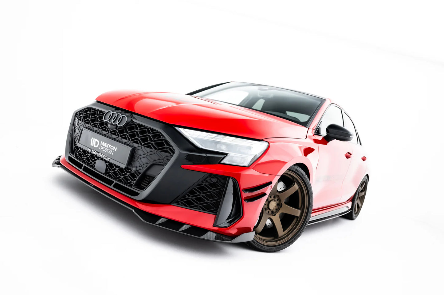 💫ART.9083 Splitter Anteriore in Fibra di Carbonio per Audi RS3 Berlina 8Y 💫