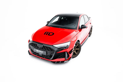 💫ART.9083 Splitter Anteriore in Fibra di Carbonio per Audi RS3 Berlina 8Y 💫
