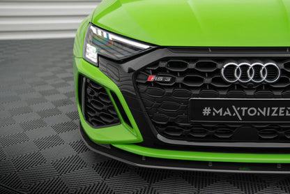 💫ART.9080 Splitter Anteriore in Fibra di Carbonio per Audi RS3 Berlina / Sportback 8Y💫