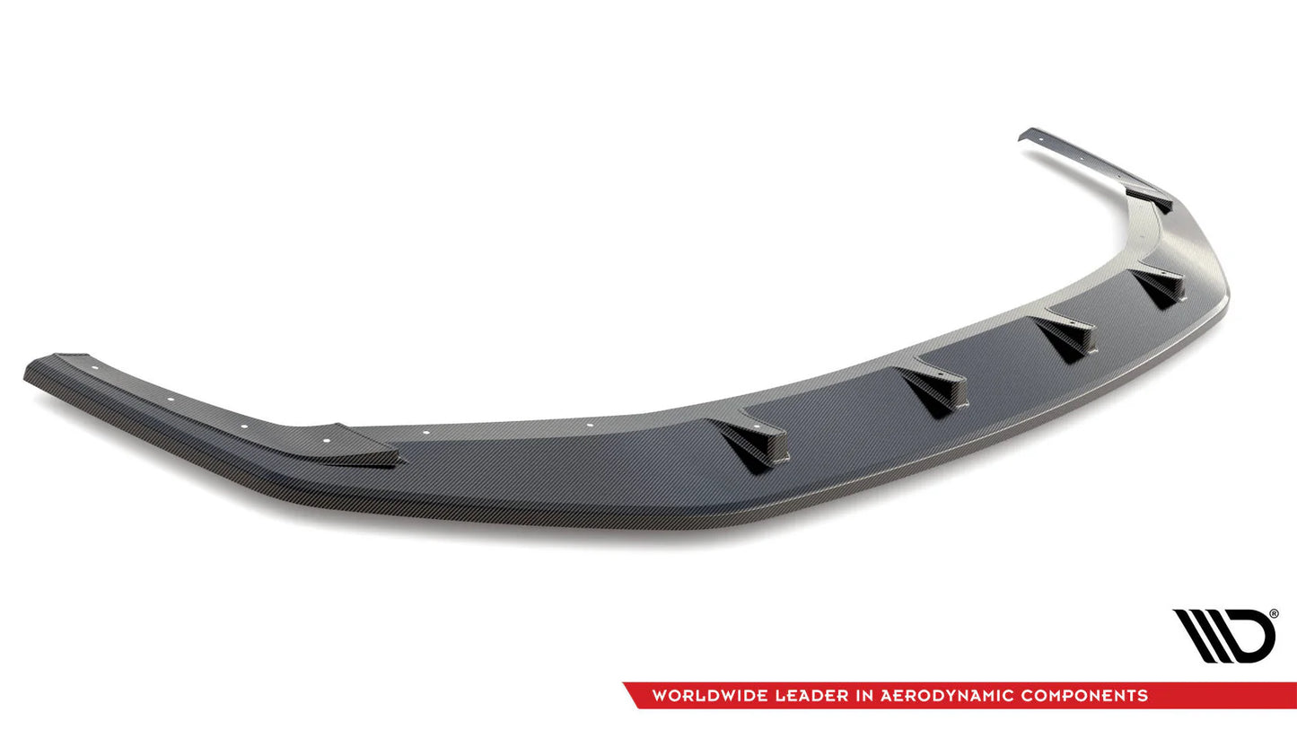 💫ART.9087 Splitter Anteriore in Fibra di Carbonio per Audi RS7 C8 2018-2023💫