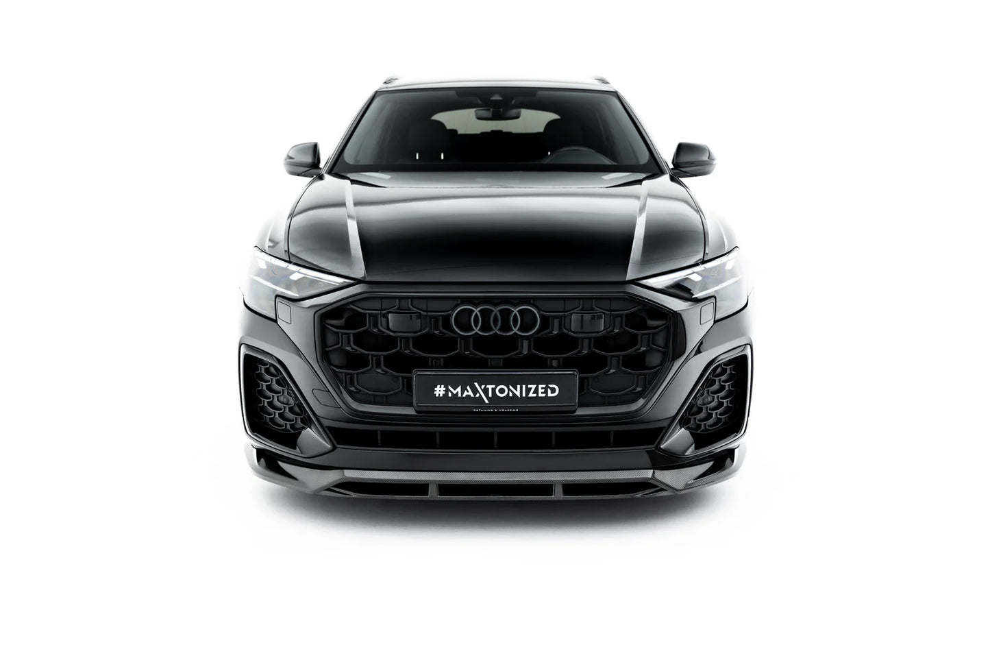 💫ART.9090 Splitter Anteriore in Fibra di Carbonio per Audi SQ8 / Q8 S-Line Mk1💫