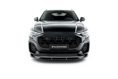💫ART.9090 Splitter Anteriore in Fibra di Carbonio per Audi SQ8 / Q8 S-Line Mk1💫