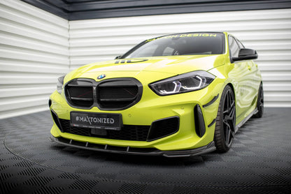 💫ART.9094 Splitter in Fibra di Carbonio per BMW 1 M-Pack / M135i / 128ti F40💫