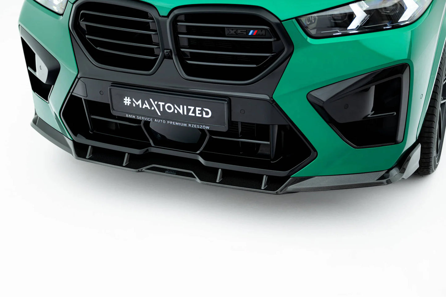 💫ART.9100 Splitter Anteriore in fibra di carbonio per BMW X5 M F95 restyling💫