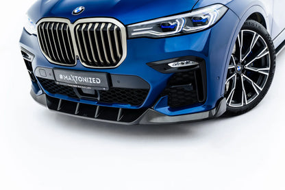 💫ART.9103 Splitter Anteriore in Fibra di Carbonio per BMW X7 M-Pack G07💫