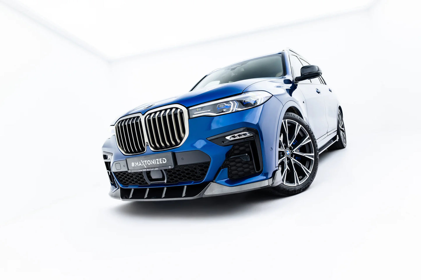 💫ART.9103 Splitter Anteriore in Fibra di Carbonio per BMW X7 M-Pack G07💫