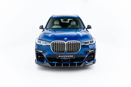 💫ART.9103 Splitter Anteriore in Fibra di Carbonio per BMW X7 M-Pack G07💫