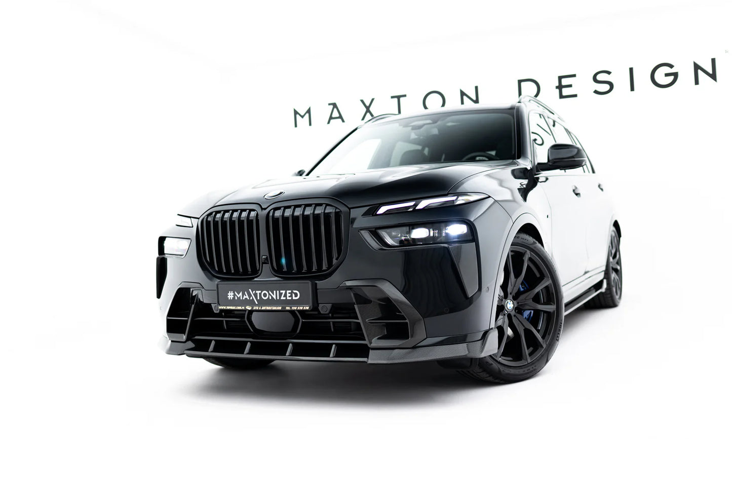 💫ART.9109 Splitter Anteriore in Fibra di Carbonio per BMW X7 M-Pack G07💫