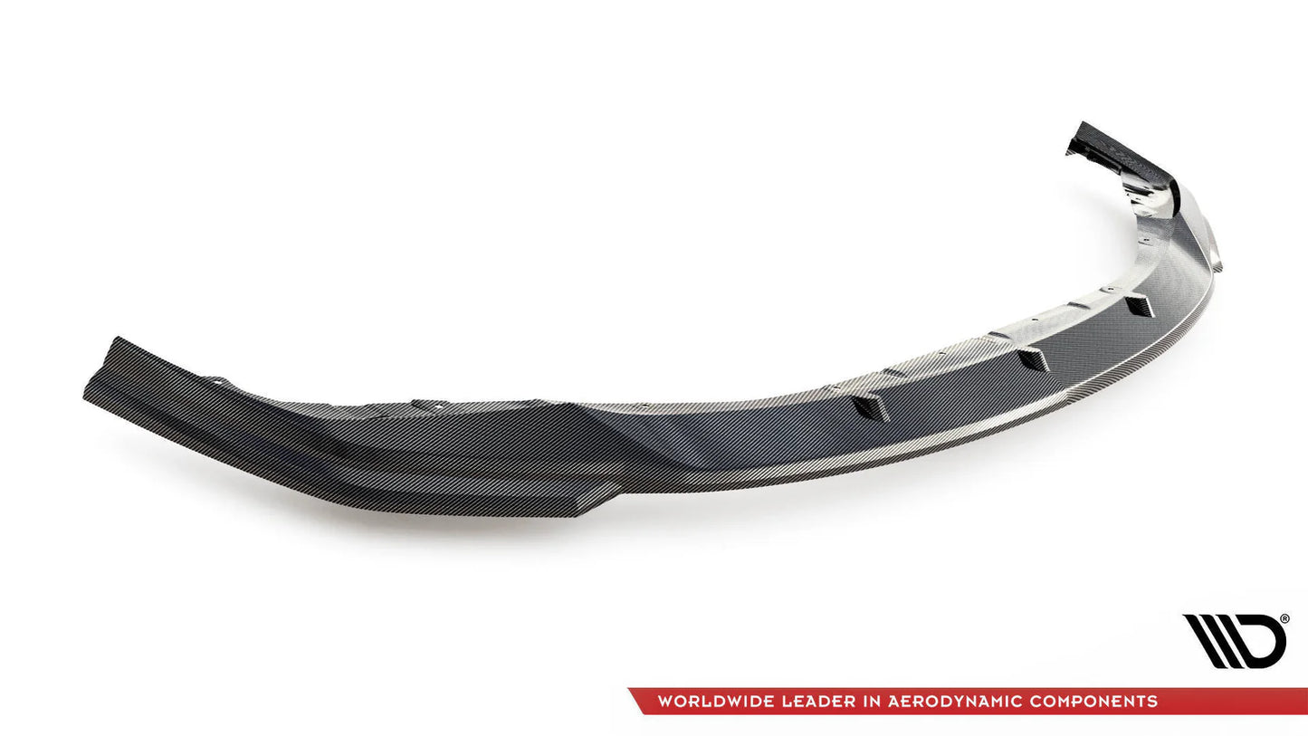 💫ART.9127 Splitter Anteriore in Fibra di Carbonio V.2 per BMW M3 G80 / G81💫