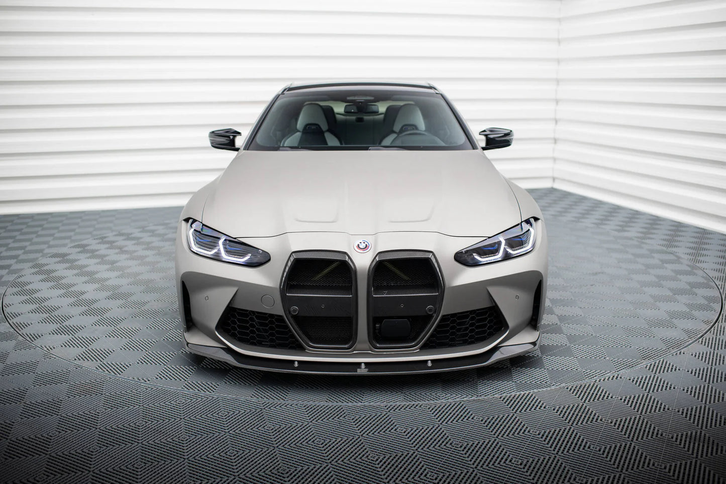 💫ART.9133 Splitter Anteriore Fibra di Carbonio V.3 per BMW M4 G82 / M3 G80💫