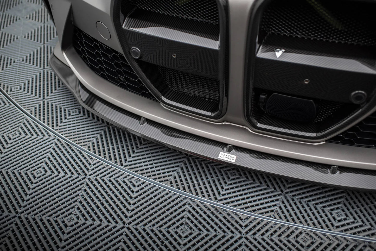 💫ART.9133 Splitter Anteriore Fibra di Carbonio V.3 per BMW M4 G82 / M3 G80💫