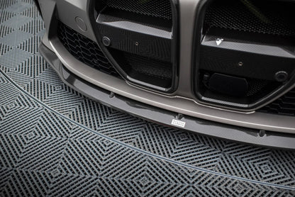 💫ART.9133 Splitter Anteriore Fibra di Carbonio V.3 per BMW M4 G82 / M3 G80💫