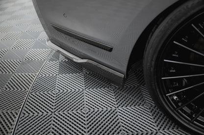 💫ART.9134 Splitter Posteriore in Fibra di Carbonio per BMW Serie 7 M-Pack G11 G12💫