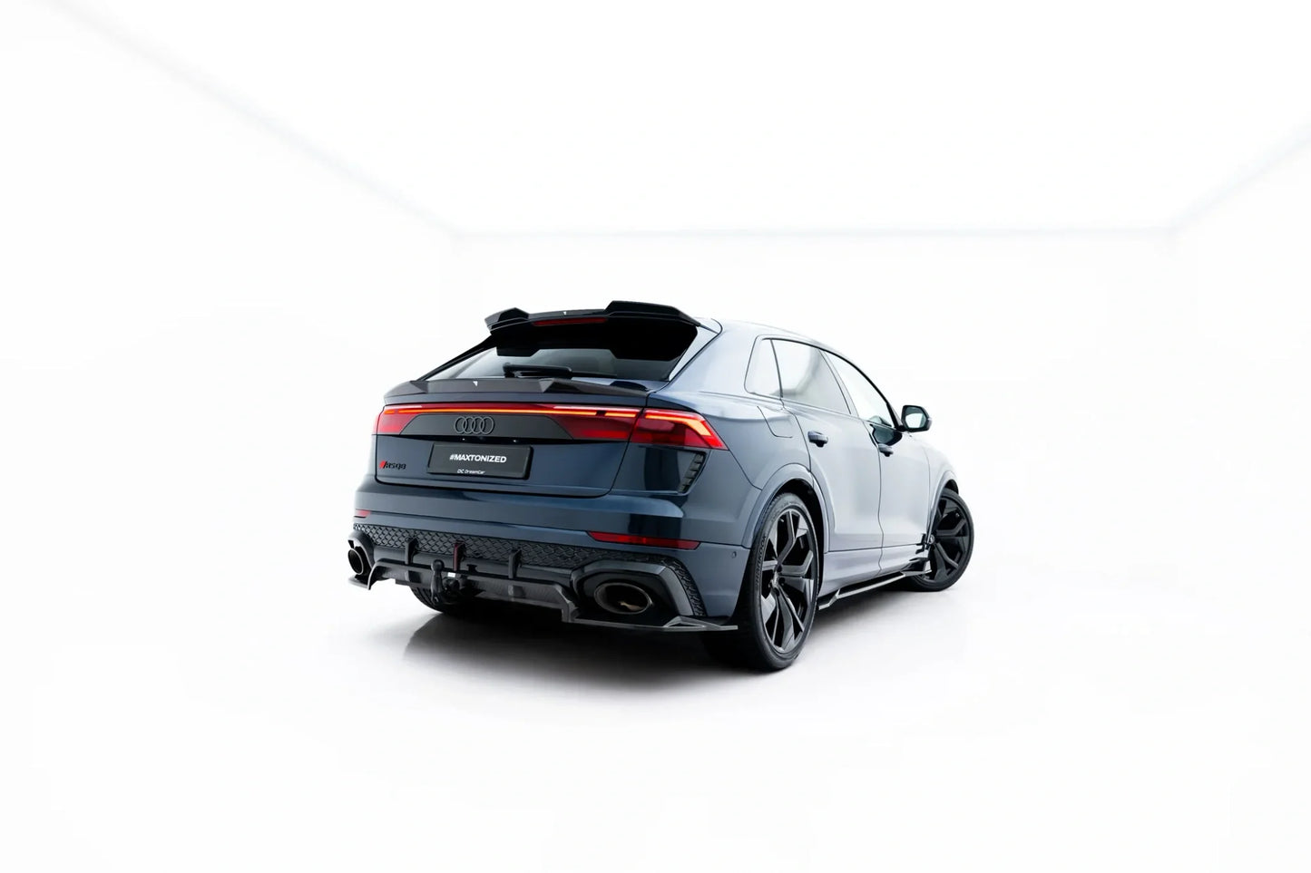🔥ART.9148 SPLITTER POSTERIORE IN FIBRA DI CARBONIO PER AUDI RSQ8 Mk1 FACELIFT🔥