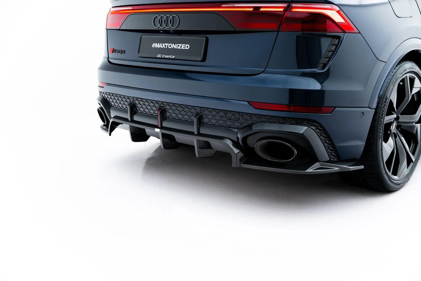 🔥ART.9148 SPLITTER POSTERIORE IN FIBRA DI CARBONIO PER AUDI RSQ8 Mk1 FACELIFT🔥