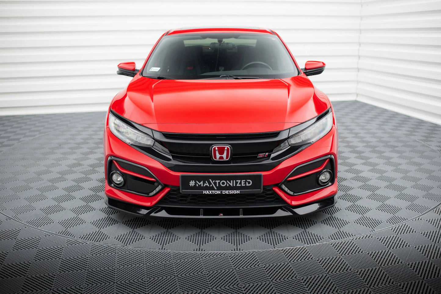🔥ART.9340 SPLITTER ANTERIORE ADATTO PER HONDA CIVIC SI Mk10🔥