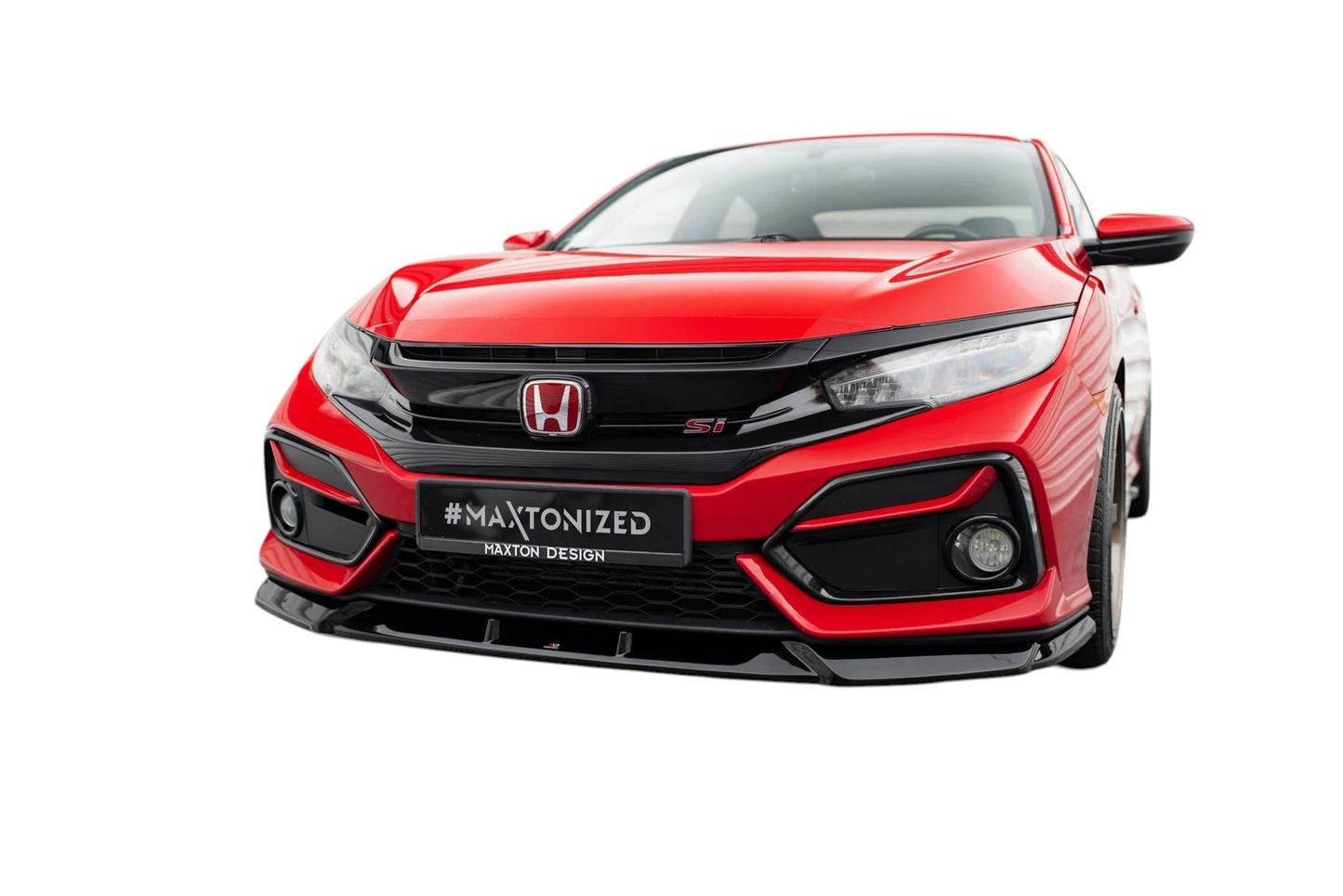 🔥ART.9340 SPLITTER ANTERIORE ADATTO PER HONDA CIVIC SI Mk10🔥