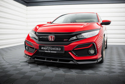 🔥ART.9340 SPLITTER ANTERIORE ADATTO PER HONDA CIVIC SI Mk10🔥