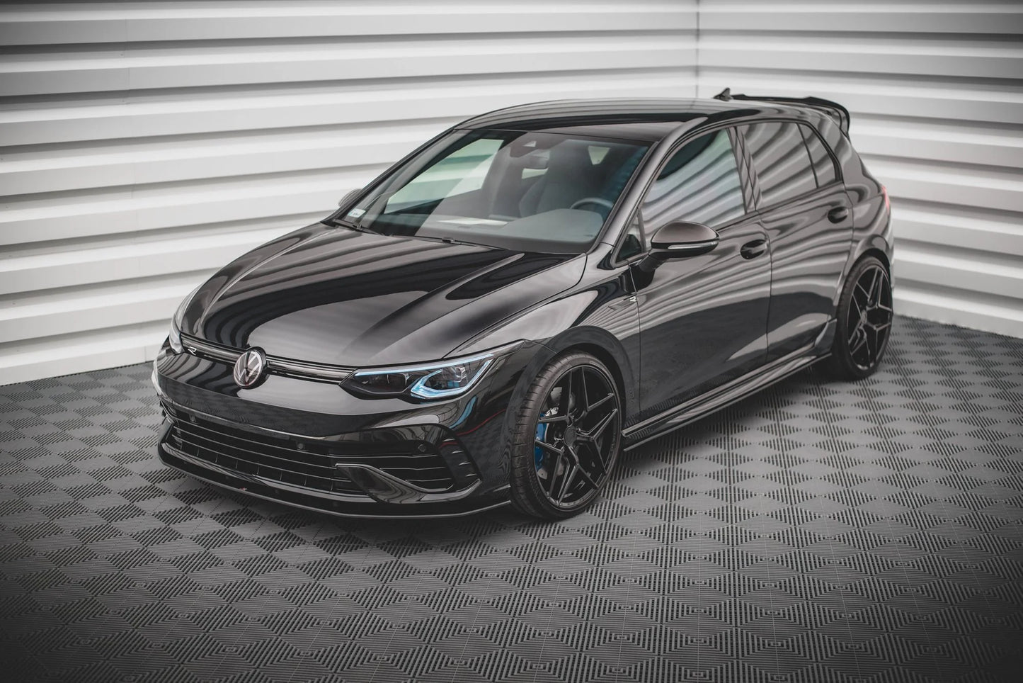 🔥ART.9274 SPLITTER ANTERIORE ADATTO PER STREET PRO PER VW GOLF R MK8🔥