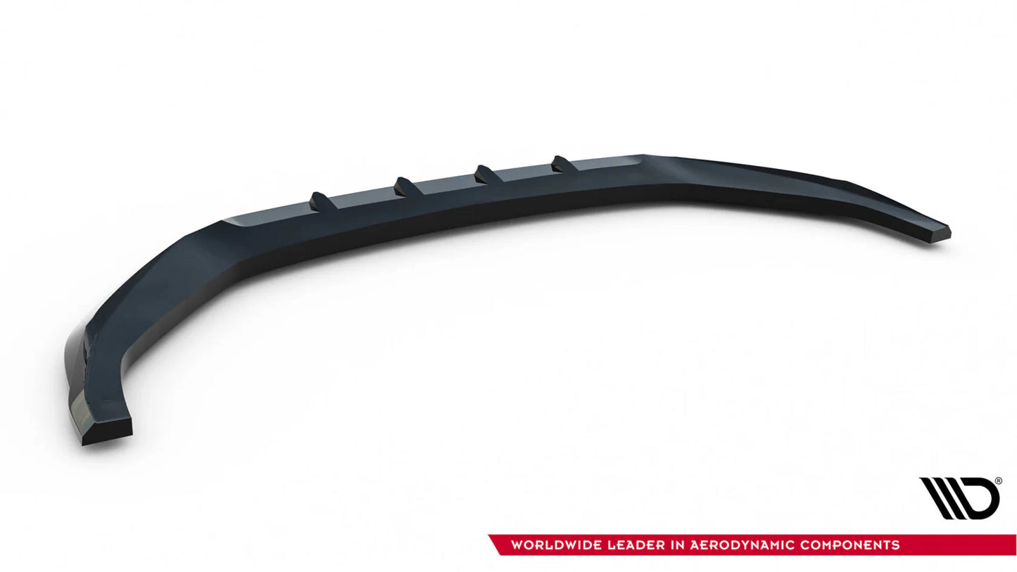 💫ART.9310 Splitter Anteriore Nero Lucido V.2 per Audi A5 F5 Facelift💫