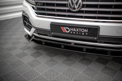 🔥ART.9273 SPLITTER ANTERIORE ADATTO PER VOLKSWAGEN TOUAREG R-LINE Mk3🔥
