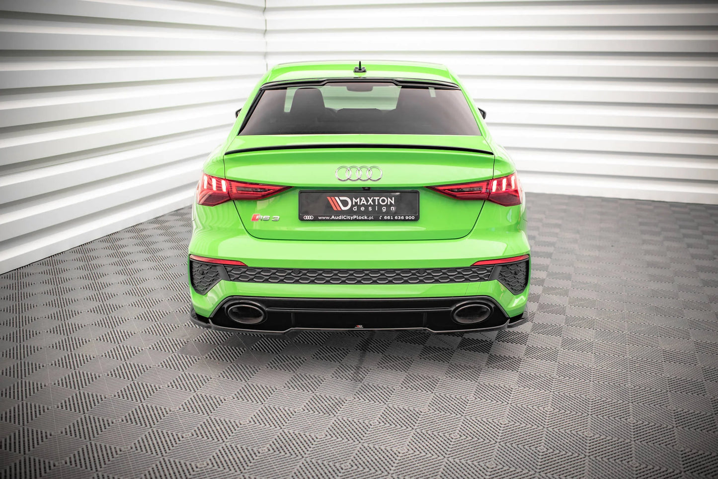 🔥ART.9431 SPLITTER POSTERIORE ADATTO PER AUDI RS3 BERLINA 8Y🔥