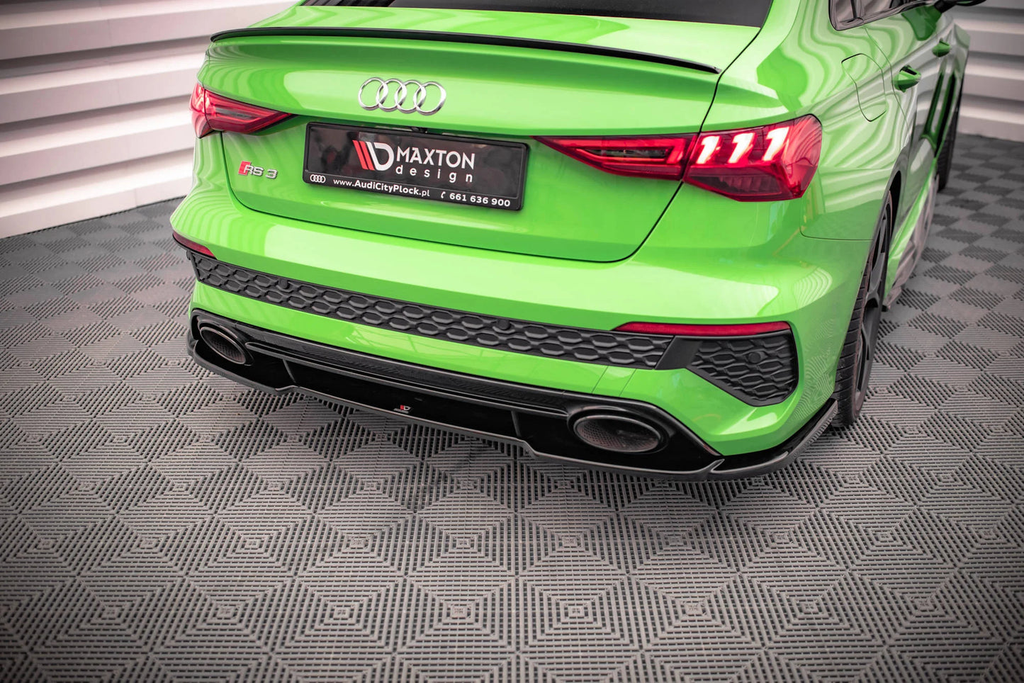 🔥ART.9431 SPLITTER POSTERIORE ADATTO PER AUDI RS3 BERLINA 8Y🔥