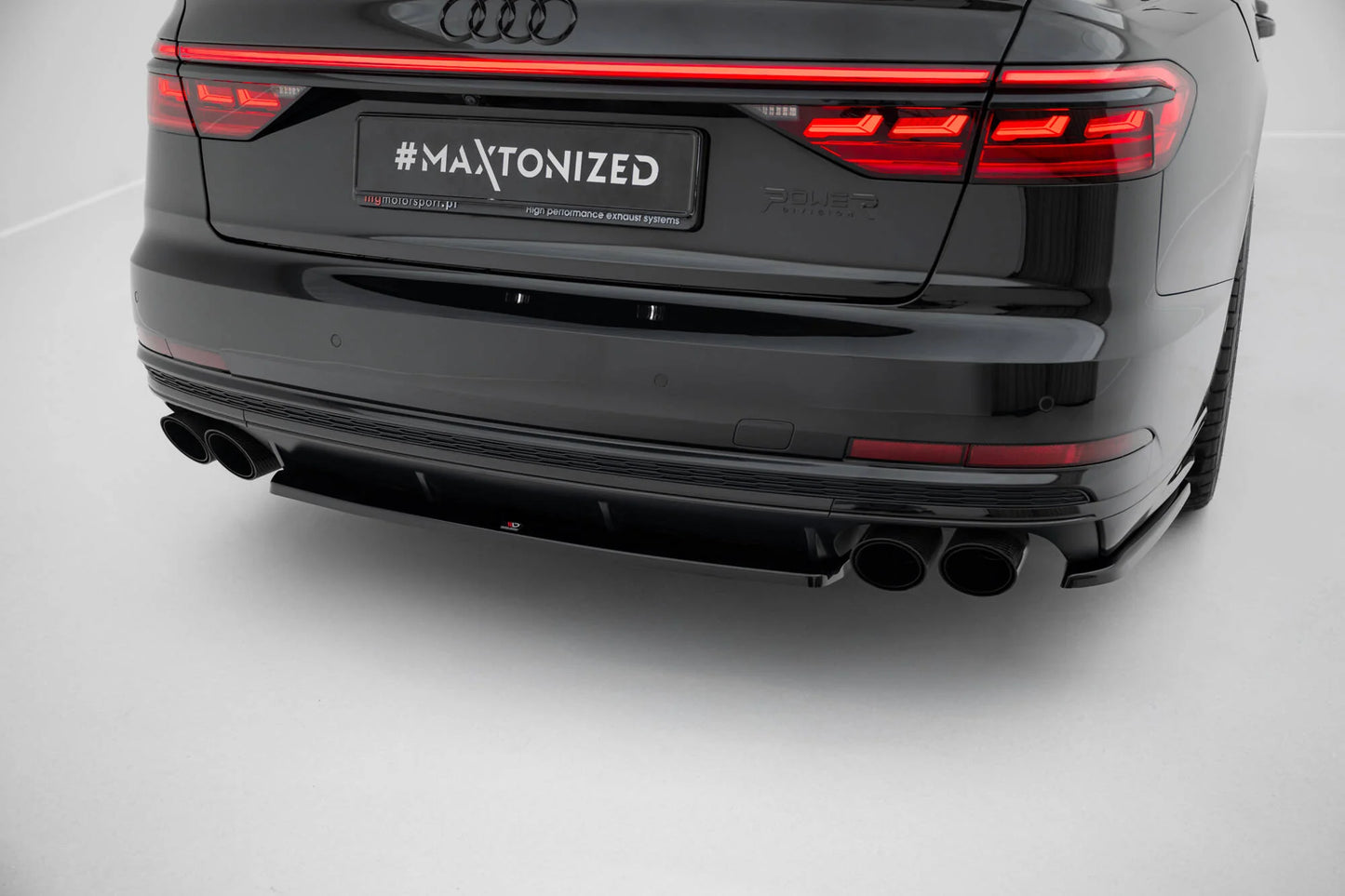 🔥ART.9373 SPLITTER POSTERIORE ADATTO PER AUDI S8 D5🔥