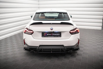 🔥ART.9264 SPLITTER POSTERIORE ADATTO PER BMW SERIE 2 COUPE M-PACK G42🔥