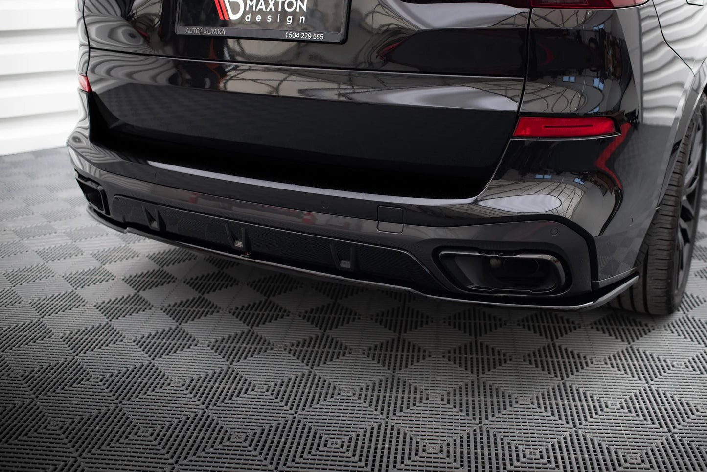 🔥ART.9184 SPLITTER POSTERIORE ADATTO PER BMW X5 G05 M-PACK🔥