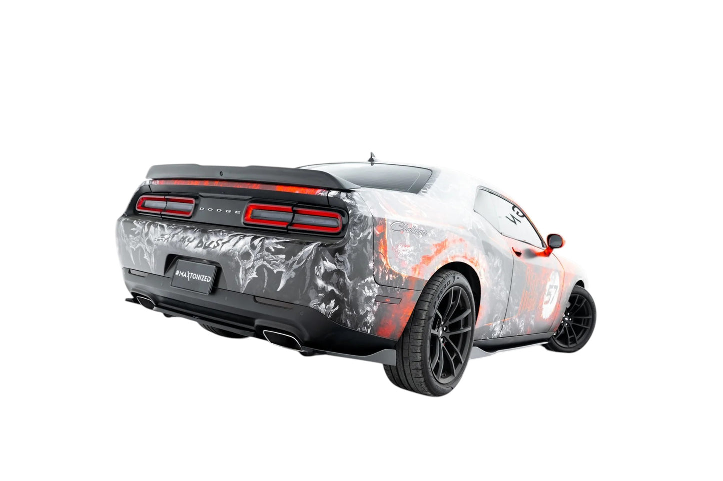 🔥ART.9155 SPLITTER POSTERIORE PER DODGE CHALLENGER GT Mk3 FACELIFT🔥