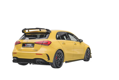 🔥ART.9180 SPLITTER POSTERIORE + ALETTE PER MERCEDES-AMG A 45 S AERO PACK W177🔥